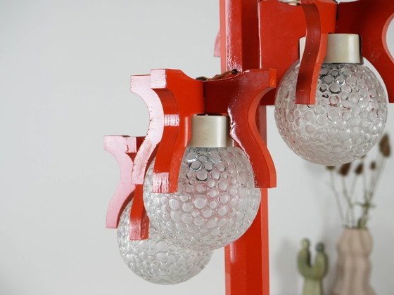 Image 1 of Lampada a sospensione, Space Age, anni '70, prodotta in Italia