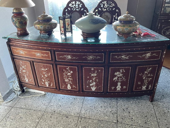 Image 1 of Scrivanie cinesi – palissandro massello – singole o in set