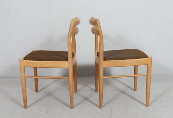 Image 1 of 6er Set Stühle/Esszimmerstühle Von H.W. Klein Für Bramin, Dänemark, 1970er Jahre