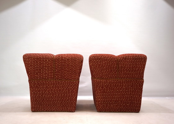 Image 1 of Halabala set of 2 tabouret stools for UP Zavody, 1930