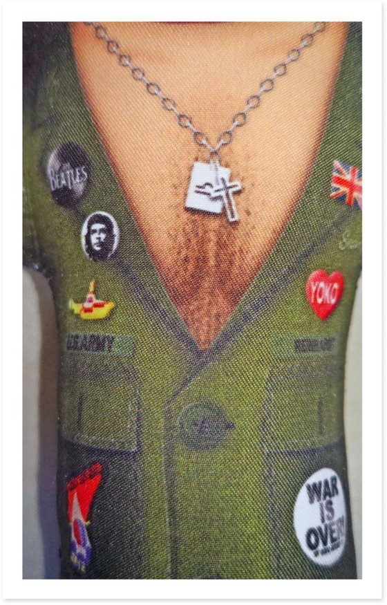 Image 1 of John Lennon-cadeau | Beatles-woondecoratie | Kunstpop voor verzamelaars | Premium cadeau voor muziekliefhebbers