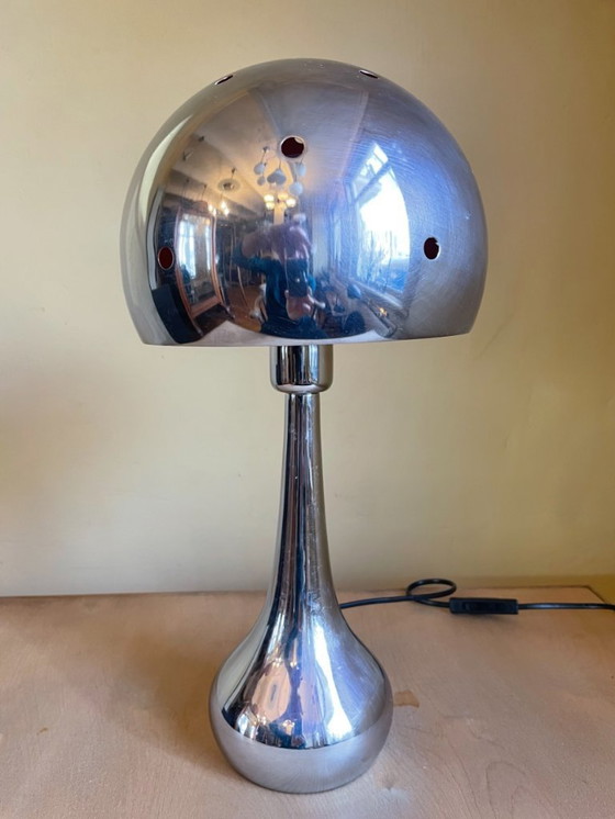 Image 1 of Lámpara de seta Lámpara de mesa Era espacial Años 70 Francés