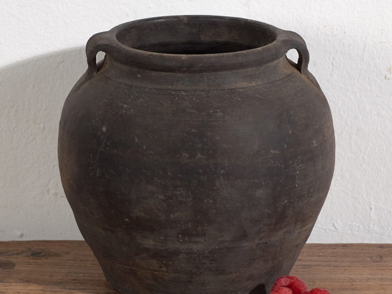 Petit vase asiatique antique (c.1900) #13 (photo 2 of 40)