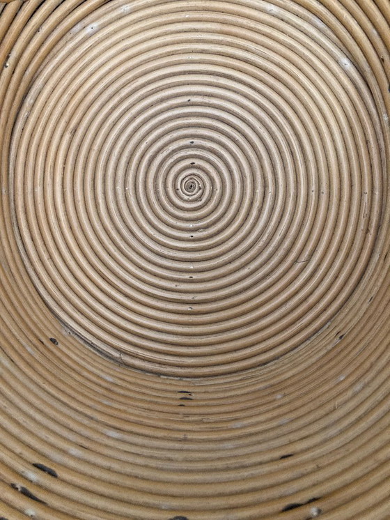 Image 1 of Conjunto de Ratán Bambú Niños Sillón Mid - Century Gabriella Crespi Style