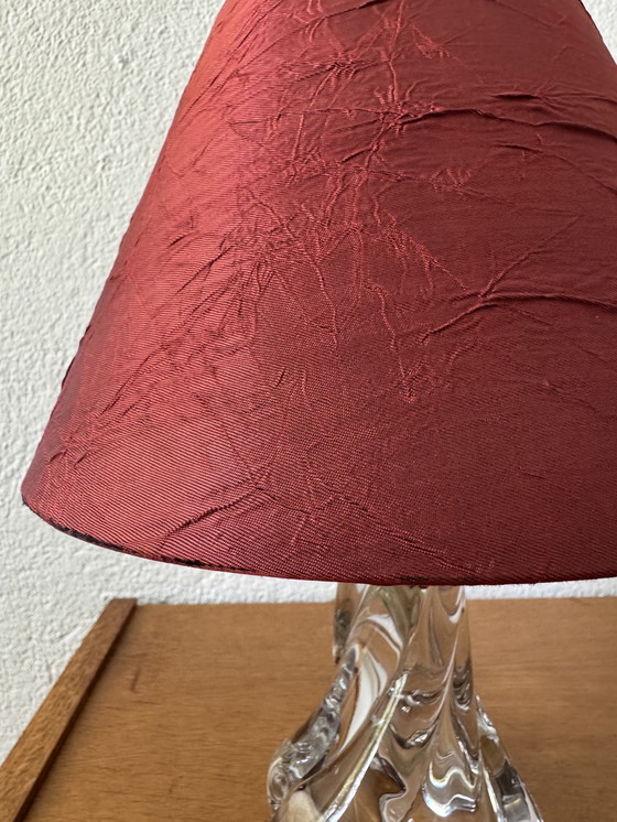 Image 1 of 60's crystal table lamp