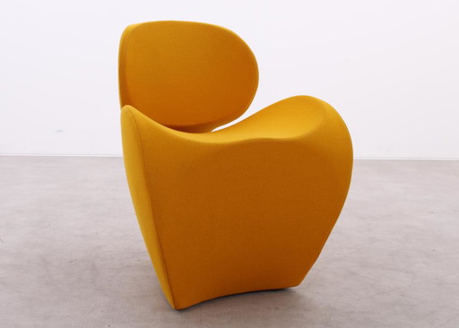 Moroso Soft Little Heavy fauteuil okergeel