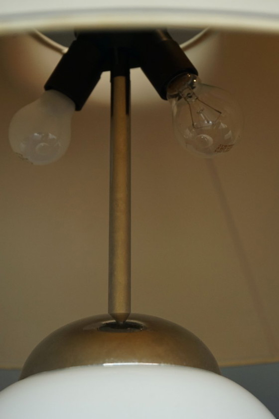 Image 1 of Murano Glass Table Lamps Model Tschung by Ingo Maurer for M Design, 1970s, Set of 2