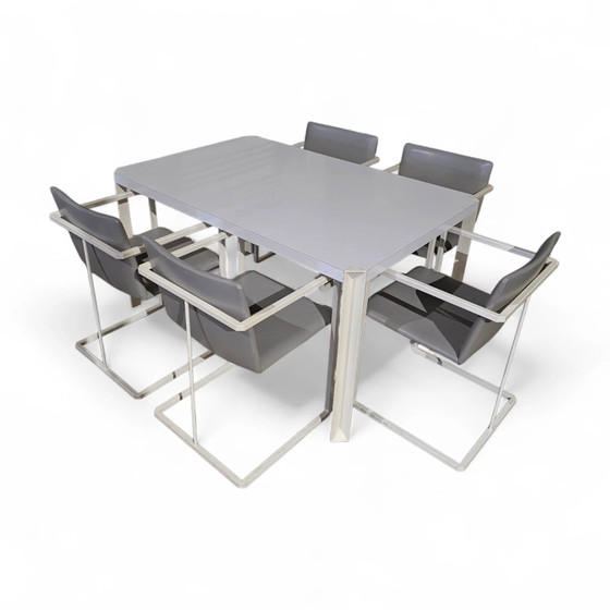 Mesa de cocina pesada de laminado / Formica / años 70 – Mesas de comedor (photo 11 of 12)