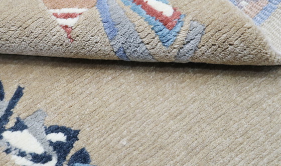 Image 1 of Modern design Nepal vloerkleed 142 x 74 cm