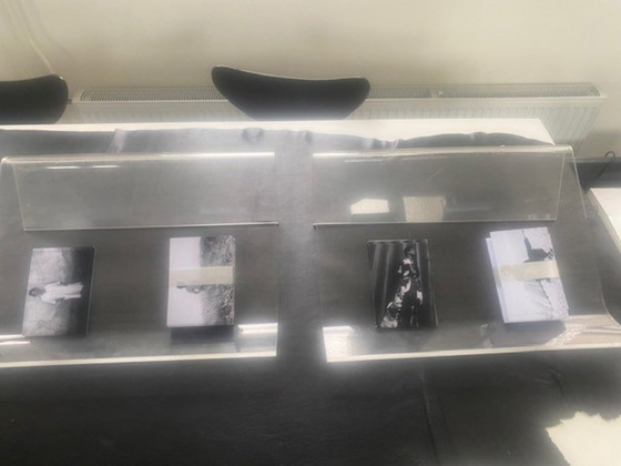 Image 1 of 2 magazine racks