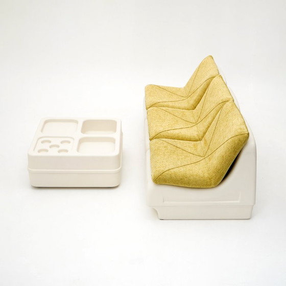 Image 1 of Modular sofa with coffee table by Cesare Casati for Sormani, 1970s