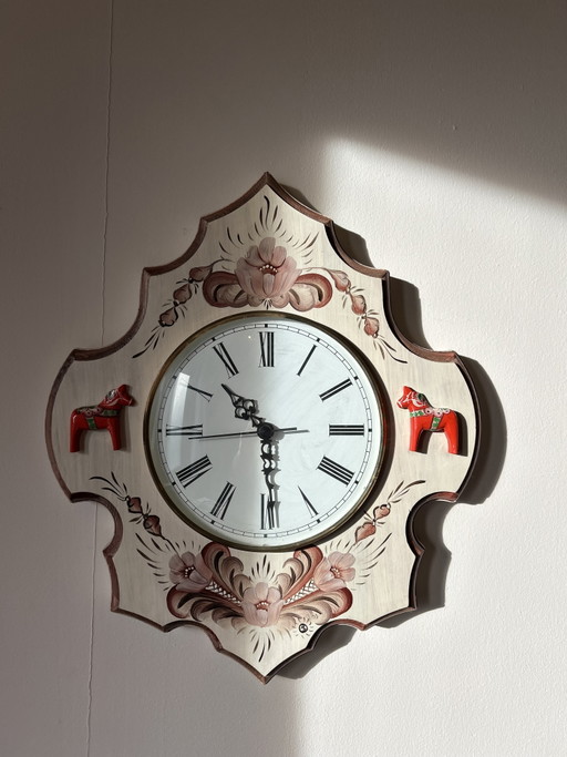 Original Swedish Wall Clock - Grannas Olsson