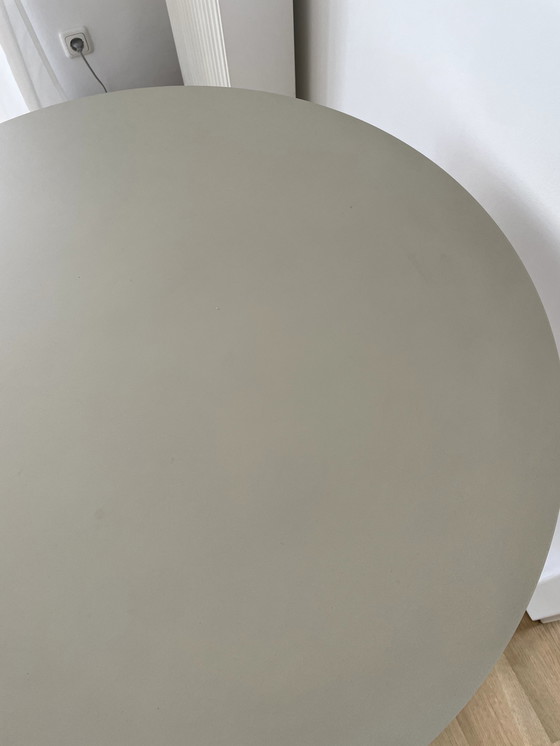 Image 1 of HAY CPH 20 table - 90 cm rond en färbe white natur (beige léger)