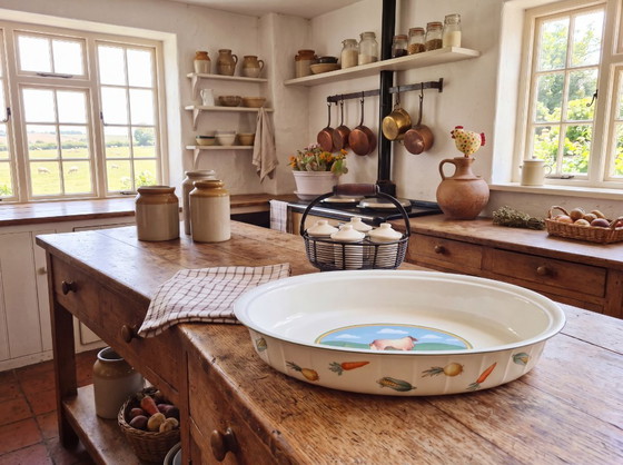Image 1 of En perfecto estado: 1 fuente GRANDE para horno Villeroy & Boch A la Ferme les Animaux.