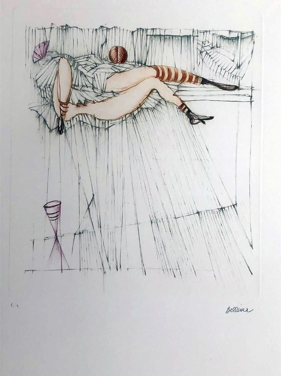 Aguafuerte Original • Toupie • Hans Bellmer • 1970 – Litografías y grabados, Paper (photo 2 of 7)