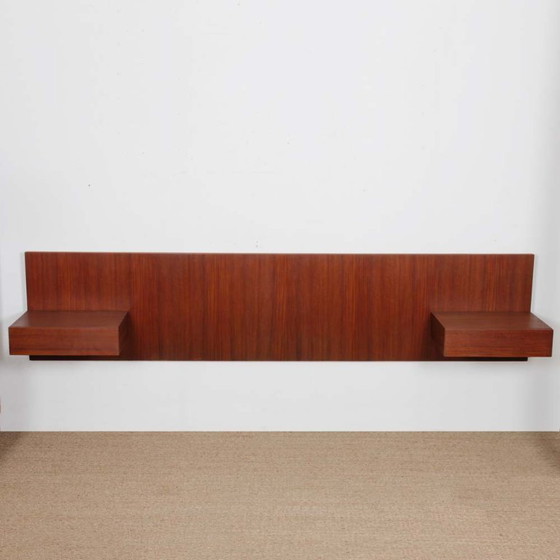 Image 1 of Testata scandinava vintage in teak degli anni '60