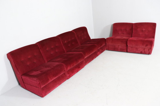 Image 1 of Space Age modular sofa elements/modular sofa, Germany, 1970s