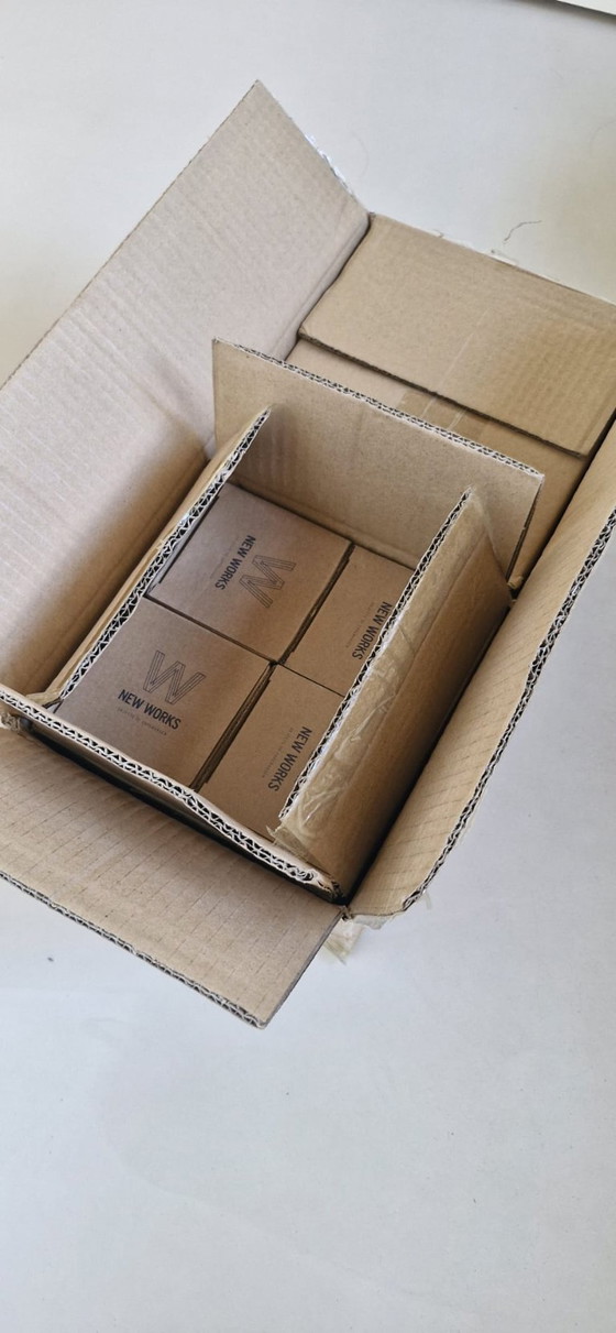 Image 1 of NOVITÀ - 4 portacandele di design 'Block' di New Works.