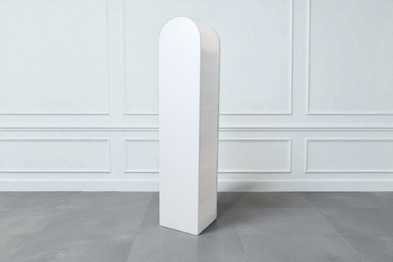 Image 1 of Pastoe FIBER Armadio con ante a rulli trasparenti – Bianco