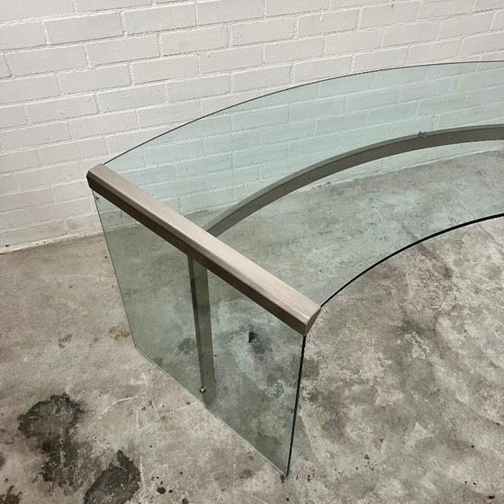 Image 1 of Gallotti & Radice Schreibtisch aus Glas