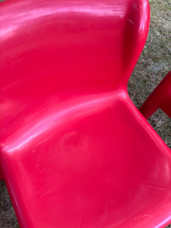 Set di 4 sedie vintage Kartell modello 4875 - Carlo Bartoli – Sedie da pranzo, Plastic (photo 6 of 8)