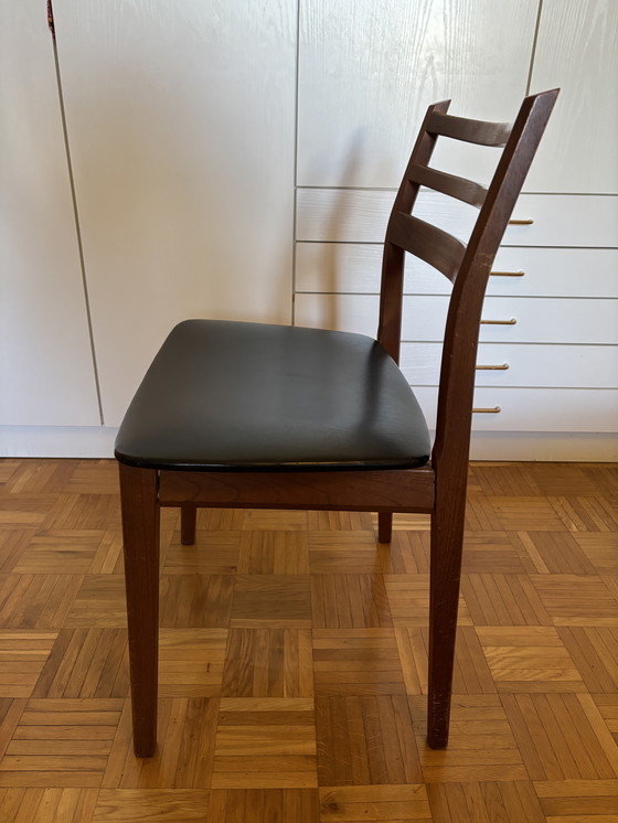 Image 1 of 4 x chaise Arkitekt Kjaerulf Bruno Hansen