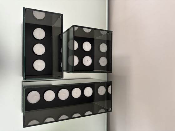 Image 1 of Dies ist ein Infinity Light Cube Wachsinelichthouders