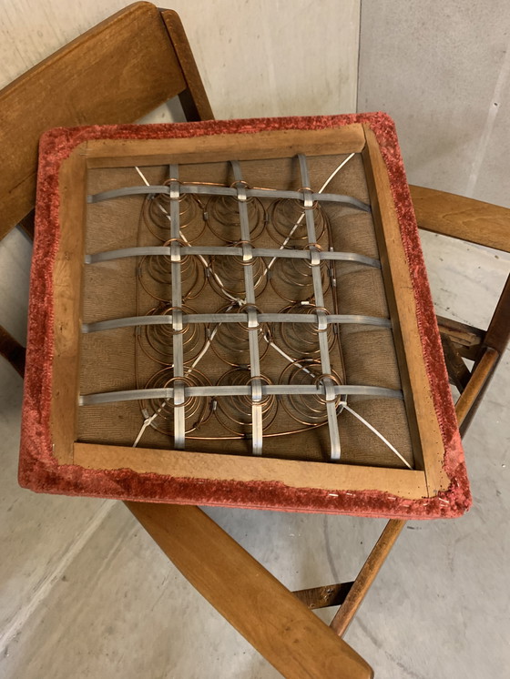 Image 1 of Ensemble de 2 chaises de l'école d'Amsterdam / Art Deco.