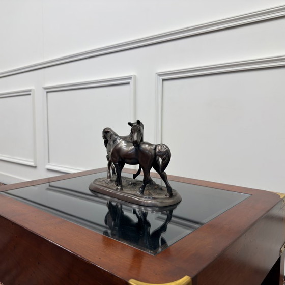 Scultura in bronzo di due cavalli – Sculture (photo 3 of 8)