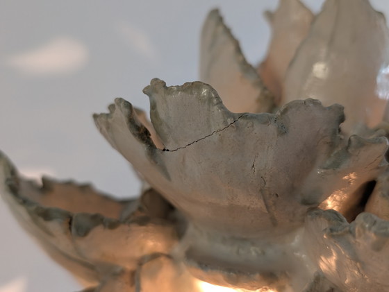 Image 1 of Lichtsculptuur van geglazuurd keramiek door Birthe Aksby, Denemarken, jaren 1970