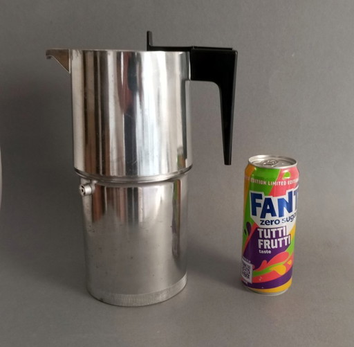 Huge Bauhaus Bialetti + Omg 'Prima' espresso 'percolator' coffee maker Giuseppe de Gotzen 1966 Italy
