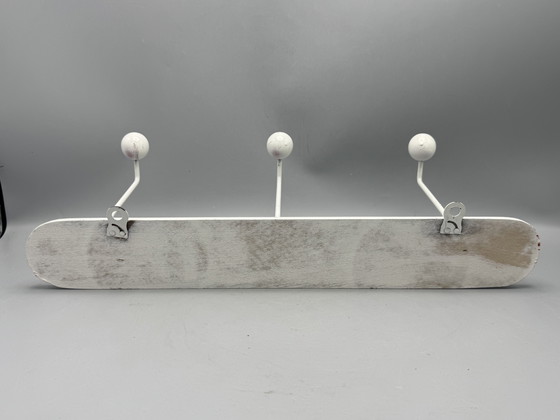 Image 1 of Mid - Century coat rack sleek and timeless design