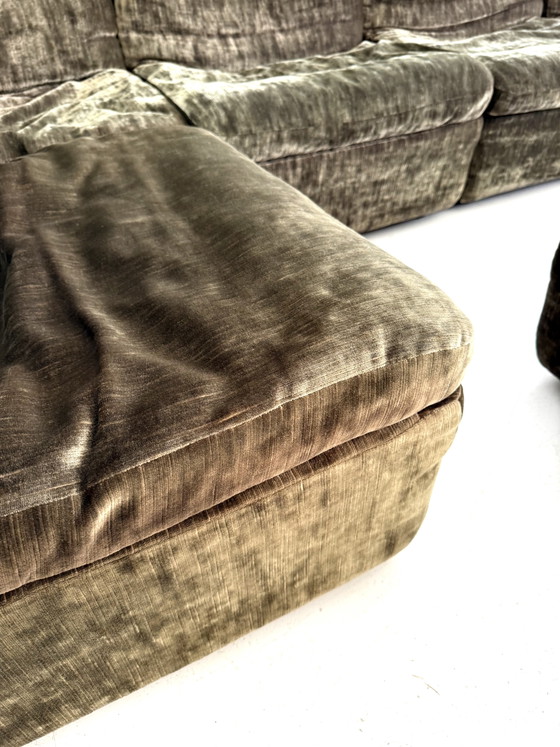 Vintage XL 11-piece modular sofa, Laauser ‘80 – Wood, Plastic (photo 12 of 15)