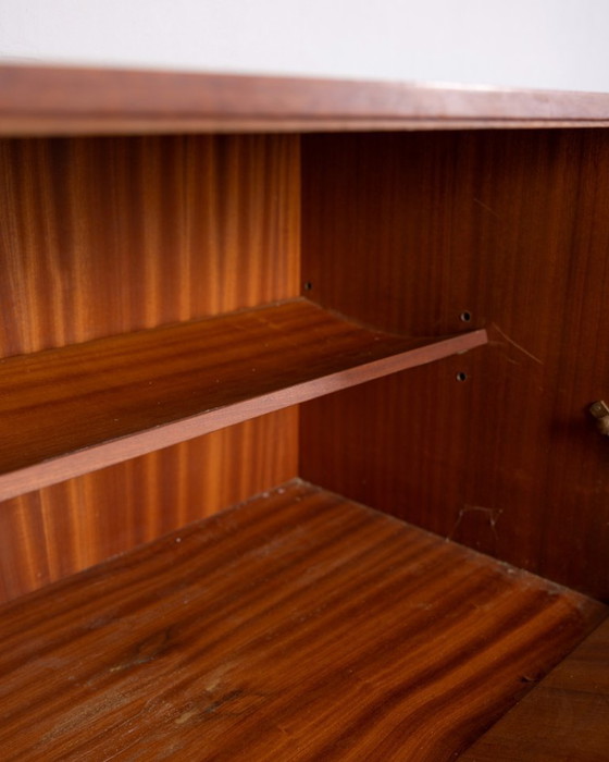 Image 1 of VINTAGE 1960s TEAK WOOD SIDEBOARD, ITALIAN DESIGN