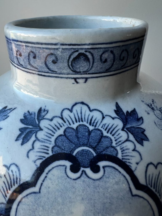 Jarrón con tapa de Delft Azul, Jarrones, Cerámica (foto 4 de 10)