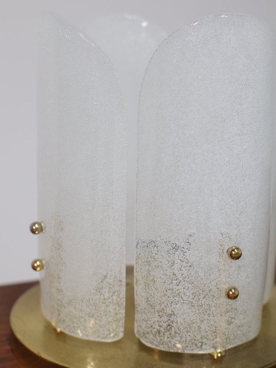 Image 1 of Deckenleuchte J.T. Kalmar, Murano-Eisglas, 1960er Jahre