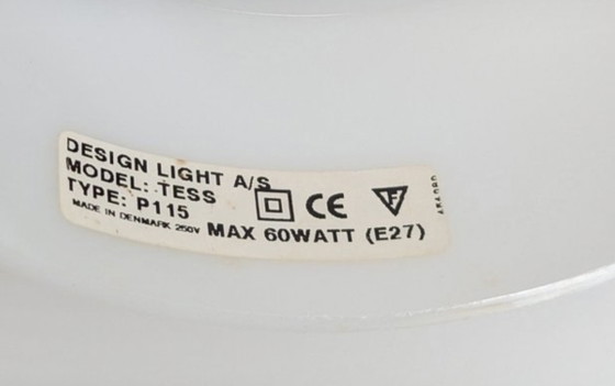 Vintage Scandinavische schalenlamp; Denemarken, 1970s – Design Light A/S, Hanglampen, Metal (photo 10 of 10)