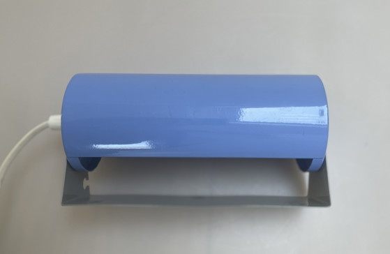 Image 1 of IKEA vintage blauwpaars/lila nachtlampje 