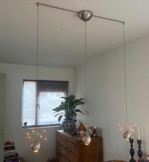 Quasar skirt pendant lamp, 3 lights