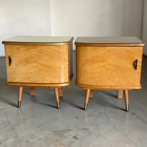 Vintage nachtkastjes nightstand