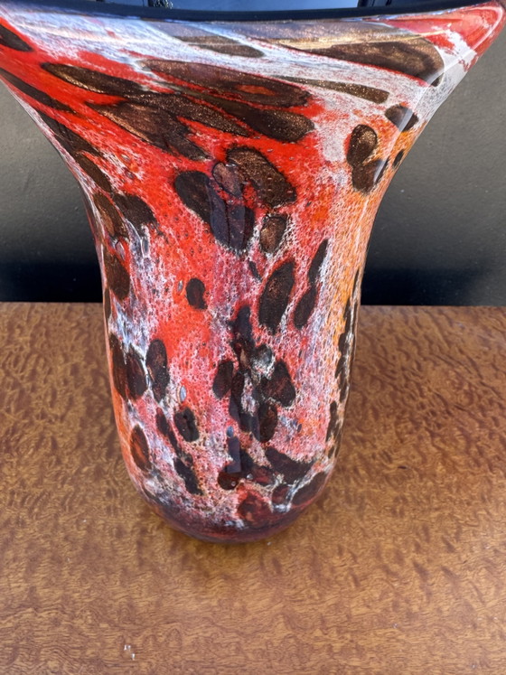 Image 1 of Antique Murano glass vase