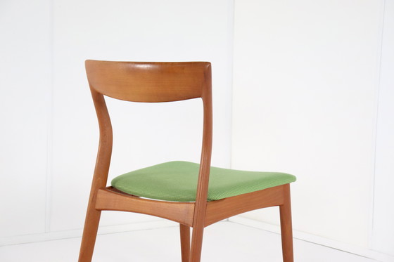 Image 1 of 4X R. Borregaard Voor Viborg Stoelen Eetkamerstoelen Vintage Deens