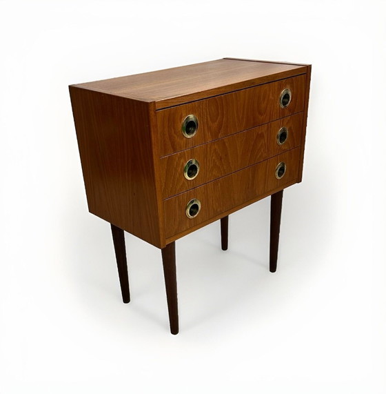 Image 1 of Commode en teck vintage Danish Design des années 1960