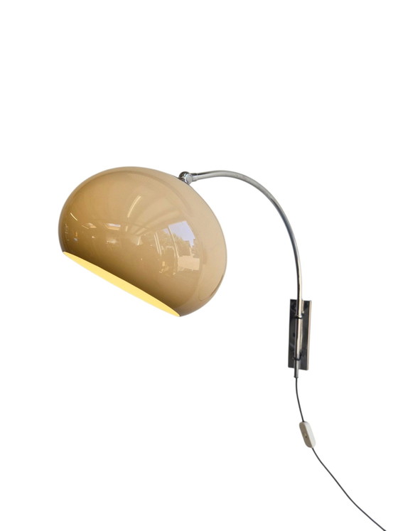 Vintage Dijkstra Wandlamp, Booglamp – Wandlampen, Chrome, Plastic (photo 4 of 15)