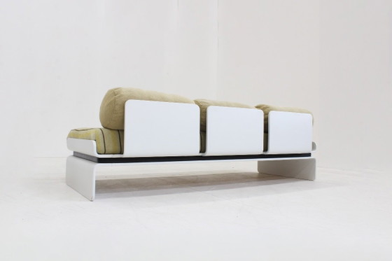 Divano Letto da giorno Vintage Cor Orbis di Luigi Colani anni '70, Letti da giorno, Metallo, Tessile, Bianco (foto 10 di 11)