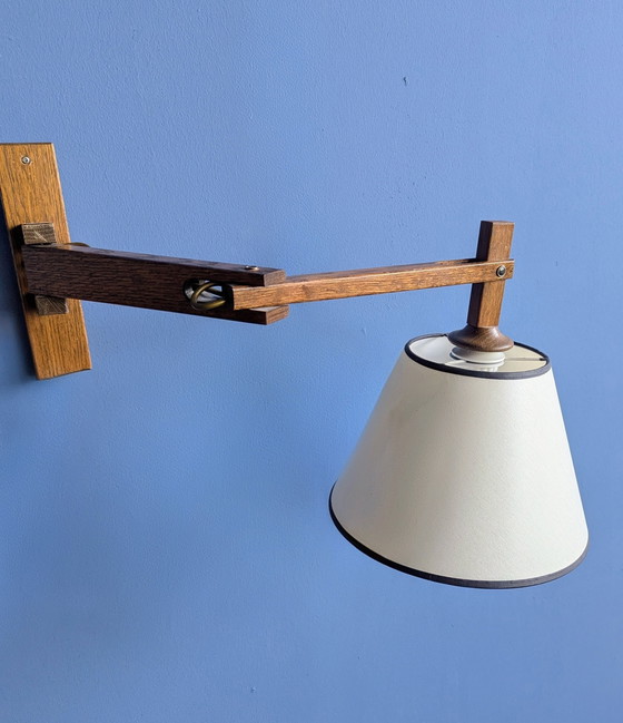 Image 1 of 1970s vintage hinged wall lamp