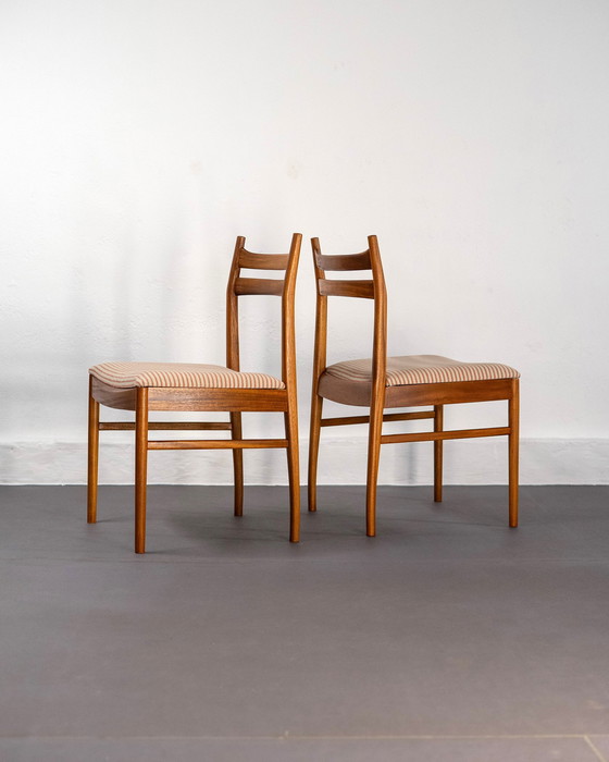 Image 1 of 6x Dining Chairs by A.H. McIntosh & Co made of Solid Teak