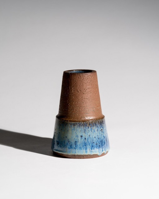 Michael Andersen & Søn Bornholm Studio Ceramic Vase Denmark 60s Sculptural