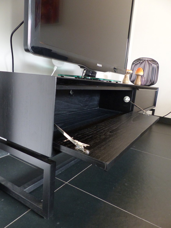 Image 1 of Meuble TV design scandinave noir