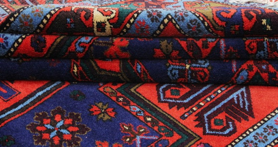 Image 1 of Origineel Kazachs-Russisch wollen tapijt, antiek, 230 x 135 cm